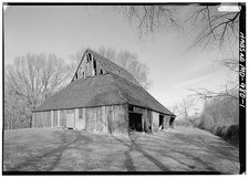 Mitchellville Maryland 1850 Warington Tobacco Barn HABS Prince George's County picture