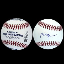 MIKE JOHNSON SIGNED OFFICIAL MLB BASEBALL SPEAKER OF THE HOUSE AUTO JSA COA picture