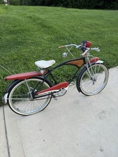 Late 40s Early 50s Mens Shelby Flyer Customized Bicycle Model 53 picture