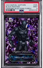 Topps 2024 topps chrome  Sapphire Selections Purple Black Panther SS-5 PSA 9 picture