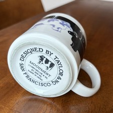 Vintage TAYLOR & NG “Moovment” Cow Mug, 1985 Made In Japan picture