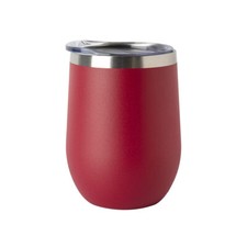 12oz Wine Tumbler Sip Lid Double Wall Stainless Steel Insulated wine glass  picture