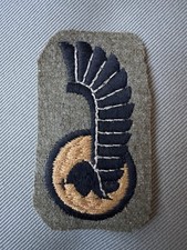 Original WW2 Polish 1st Armoured Division Cloth Patch - Organized in Scotland picture