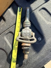 Vintage American LaFrance ALFCO Fire Hose Nozzle Brass Shutoff Bale Antique picture