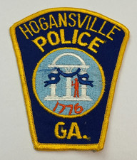 Vintage Hogansville Georgia Police Patch Unused picture