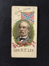 1889 N78 Duke’s General Robert E. LEE Civil War History - Front Cover Only picture