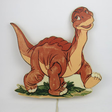 Genuine 1988 Littlefoot Wall Lamp Light Vintage Retro The Land Before Time Disney picture