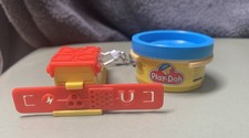 1990s Basic Fun Play Doh Fun Factory Keychain picture