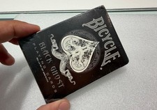Bicycle Black Ghost 1st Edition Playing Cards - Ellusionist - Brand New - Sealed picture