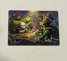 TMNT Kevin Eastman Signed Magic Art Series Card 14/54 with COA Rare Art picture