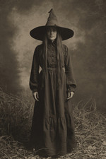 Vintage Appalachian Witch Folklore Portrait 4x6 Photo picture