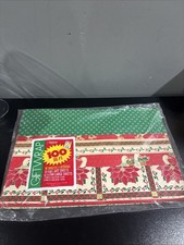 New Package of Vintage Wrapping Christmas Paper Ducks Bears Geese 18 Sheets picture
