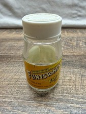 Vintage 1980s Flintstones Children’s Chewable Vitamins Glass Bottle picture