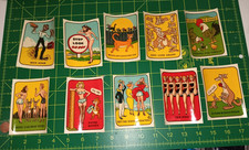 VINTAGE ORIGINAL 1950s LOT OF 10 AS PICTURED WATERSLIDE DECAL picture