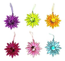 Ganz Crystal Expressions Acrylic Daisy Floral Suncatcher / Ornament - 5