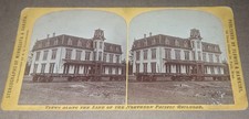 Illingworth Minnesota Stereoview Brainerd Headquarters Hotel NPRR Railroad Depot picture