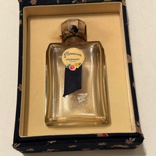 RARE Houbigant Floraison Empty Perfume Scent Bottle 1930s France w Box picture