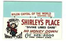 Shirley's Place, 701 S Dual Hwy Seaford DE Vintage postcard Unposted picture