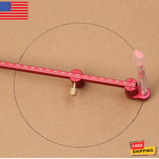 Adjustable Compass Ruler - Precision Circle Drawing for Woodworking & Drafting picture