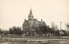 Court house, Breckenridge, MN Minnesota 1908 RPPC Photo Postcard Copy picture