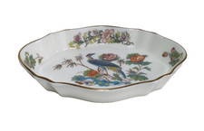Vintage Wedgewood Bone China Kutani Crane Dish Excellent Condition (C4) NS#8748 picture
