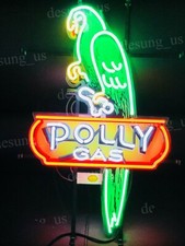US Stock New Polly Gas Gasoline Oil Lamp Neon Light Sign 24x18 HD Vivid Printing picture
