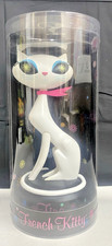 French Kitty Figure by Mighty Fine Cat Collectible In Package  2002 Vintage picture