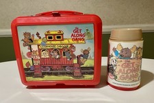 Vintage 1983 The Get Along Gang Lunchbox / Thermos by Aladdin Clubhouse Caboose picture