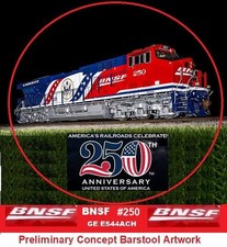 RMT by Design R-028-250 BNSF America 250th Heritage #250 Bar Stool picture