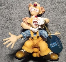 Vintage SlapStix Cast Art Dentist The Menace Clown Figurine - About 5