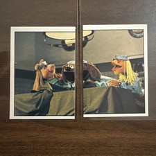 Miss Piggy, Rowlf, Janice; 1979 Panini Muppet Show; 163 + 164; NMMT; Lot of 2 picture