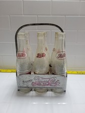 Pepsi  Swirl  Bottles Robinson Marion Bloomington Long Island Paducha Louisville picture
