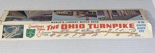 Plastichrome Ohio Turnpike World's Largest Match Book Vintage Souvenir Matchbook picture