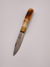 Portuguese Folding Knife José da Cruz Strawberry Tree Wood Handle Stainless Stee picture