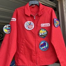 VTG Albuquerque Int'l Balloon Fiesta. 7 Patches. Volunteer Jacket 1991 picture
