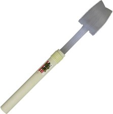 Japanese Azebiki Nokogiri Furrow Pull Saw Carpentry Double Edged Blade Japan  picture
