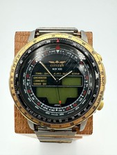 CITIZEN Wingman A794 Quartz Analog Men's Watch 40mm Vintage picture