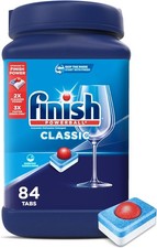 Finish Classic Dishwasher Pods, No Pre-Rinse 84 Count (Pack of 1)  picture