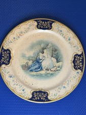 Vintage Baret Ware England Metal Tray “The Love Letter” Scene picture