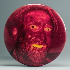 Mandy Bloody Face 2.25in Pin | Nicolas Cage 2010s Cult Horror picture