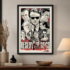 Reservoir Dogs Movie Poster Premium Satin Paper 20