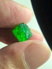4.60Carat Mindblowing Rough Rare Tsavorite Green Garnet Facet Grade quality @Ken picture