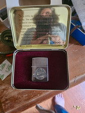 Zippo 60th Anniversary 1932-1992 Collectible Lighter w/ Commemorative Tin picture