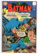 Batman 199 1968 DC Comics VG 4.0 Commissioner Gordon Robin picture