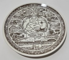 Conestoga Valley Lancaster Amish County PA Kettlesprings Kilns Decorative Plate picture