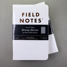 Field Notes Group Eleven Sealed Notebooks 3-Pack  With Metallic Features - 2019 picture