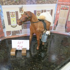 Byers Choice Brown Horse with Accessories  $75.00 (Lot 28) picture