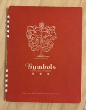 Symbols, A Practical Handbook (1944) Vintage Walther League Lutheran Christian picture
