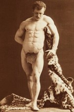 Eugen Sandow Vintage Muscle Man with a Six-Pac from 1893 - 4 x 6 Photo Print picture