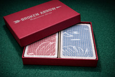 SEALED BROKEN ARROW Playing Cards 2 DECKS 100% Plastic Casino Quality picture